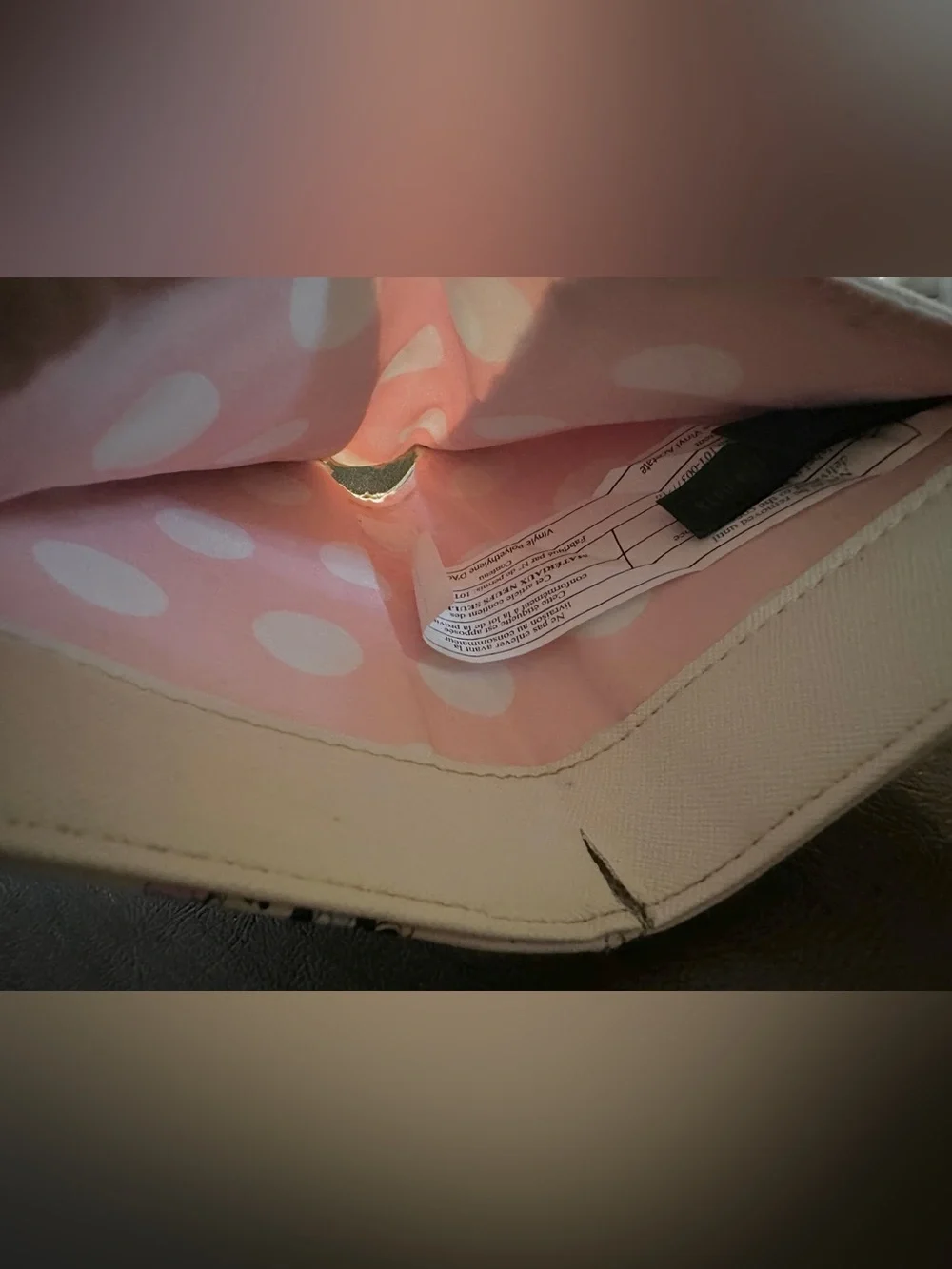 Disney x Loungefly Mini Wallet - *White Minnie Mouse Print*